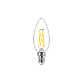 Philips Master LED E14 Kaars Filament 3,4W Dim To Warm