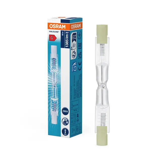 Osram HALOLINE ECO 80W R7s Halogen Lamp
