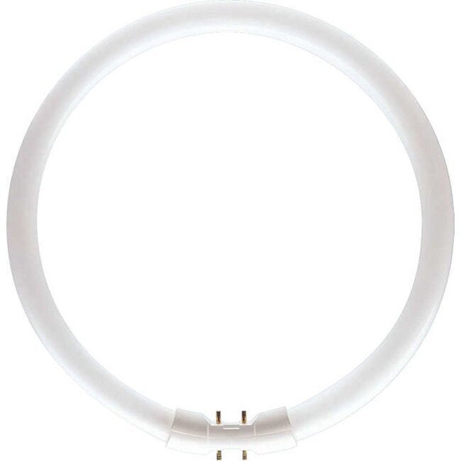 Lucide Lucide Fluorescent Ring Lamp | Ø24.4 cm | T5 | 1x 32W | 2700K | Warm White | 2550 lm | 4P Connection