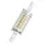 Ledvance /Osram  R7s 78mm LED Clear 9.5W 1055lm - 827 Very Warm White Dimmable