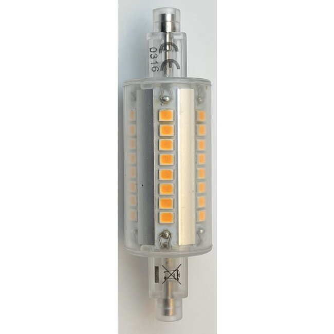 ledbay R7s LED Lamp 6W 700Lm 78mm | Warm White 2700K | Not Dimmable