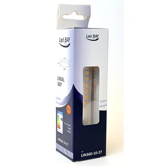 ledbay R7s LED Lamp 10W 118mm Transparant  Niet Dimbaar