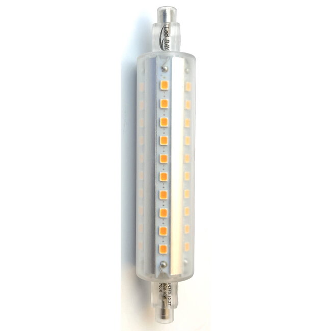 ledbay R7s LED Lamp 10W 118mm Transparent | Warm White 2700K | 1200lm | Not Dimmable