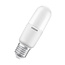 Ledvance /Osram   LED STAR STICK 8W 827 E27 – 806lm – 2700K – Mat – Vervangt 60W – Niet dimbaar