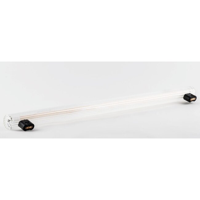 vintage led light LED  Art-Deco buislamp 50CM S14s  6W  2200K  Dimbaar  Helder glas – CRI>90 – 400lm