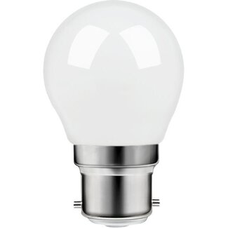 SPL LED Kogellamp met Bajonetfitting B22d   2700K 4.5W Dimbaar