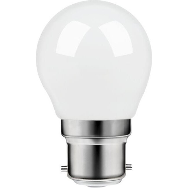 SPL LED Globe Bulb G45 5W 470lm 2700K B22d base Frosted – Dimmable – Replaces 40W