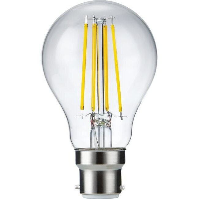 SPL LED lamp A60 met Bajonetfitting B22d   2700K 8W Dimbaar