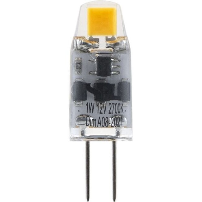 SPL LED G4 1W – 100 lumen – Dimbare capsulelamp met G4 fitting – Warm wit 2700K