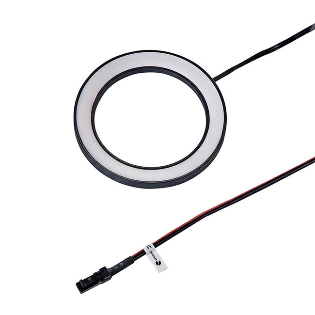 ELEKTRA GmbH LD 8228 LED Surface-Mounted Luminaire – 24V – 4.3W – 3000K Warm White – Dimmable – Ø78mm – Black