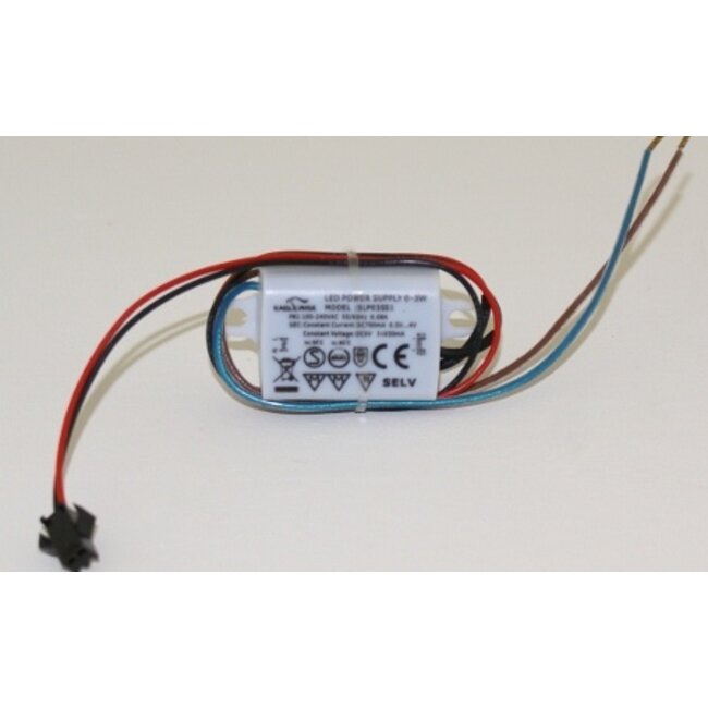 Eaglerise LED Driver SLP03SS for LED lights 350mA 0.5-10V 3W Not dimmable