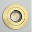 R&M Line Recessed spot Mini Fix blade 35 Round 12v gold-mat