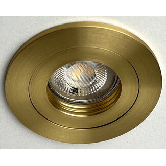 R&M Line Inbouwspot Mini Fix blade 35 R goud