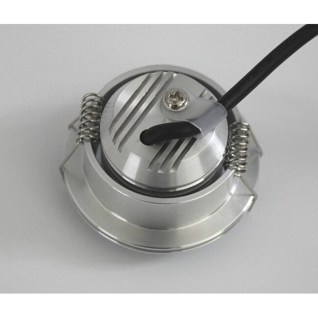 R&M Line Hoogwaardige Mini LED Inbouwspot 3W 3000K – IP65 – Kantelbaar – Compleet met niet-dimbare LED-driver – Voor project- en buitenverlichting