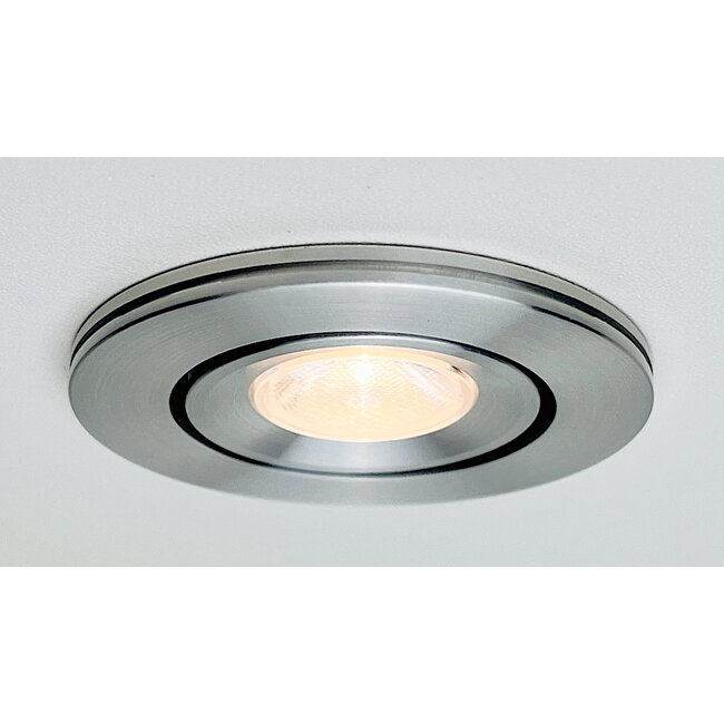 R&M Line Hoogwaardige Mini LED Inbouwspot 3W 3000K – IP65 – Kantelbaar – Compleet met niet-dimbare LED-driver – Voor project- en buitenverlichting