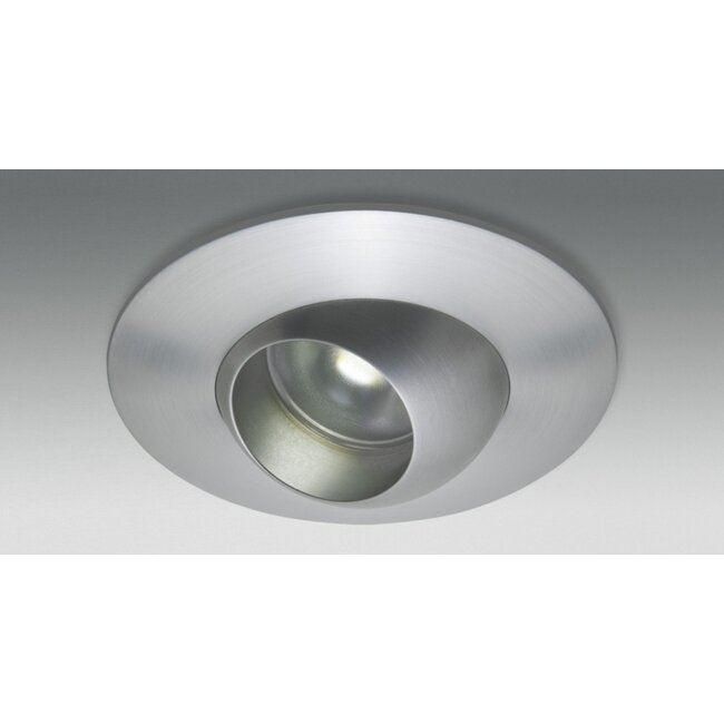 SpotLine Srl Inbouwspot Eye LED 10W IP54 Warm Wit 3000K rond – Dimbare design spot van mat aluminium met CITIZEN LED-chip