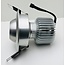 SpotLine Srl Inbouwspot Eye LED 10W IP54 Warm Wit 3000K rond – Dimbare design spot van mat aluminium met CITIZEN LED-chip