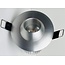 SpotLine Srl Inbouwspot Eye LED 10W IP54 Warm Wit 3000K rond – Dimbare design spot van mat aluminium met CITIZEN LED-chip