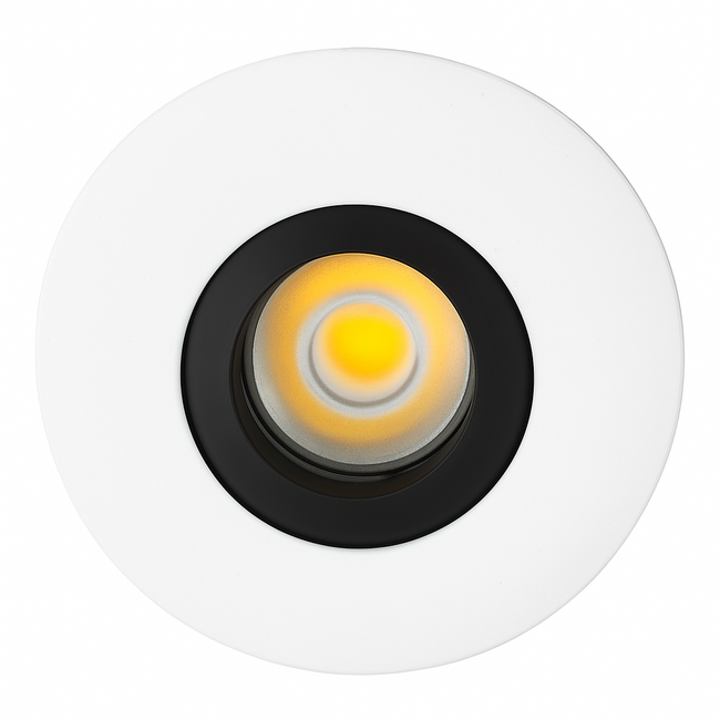SpotLine Srl Recessed spotlight Eye White -black LED 10W IP54 Round Warm White 3000K – Dimmable design spot made of matt aluminum with CITIZEN LED chip - Copy