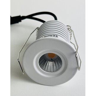 SpotLine Srl FARO Round LED Inbouwspot 5W 3000K – Wit