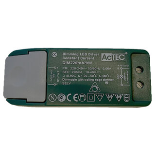 Actec DIM220mA/9W Constant Current LED-driver