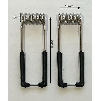 R&M Line Set of retaining springs for recessed downlight