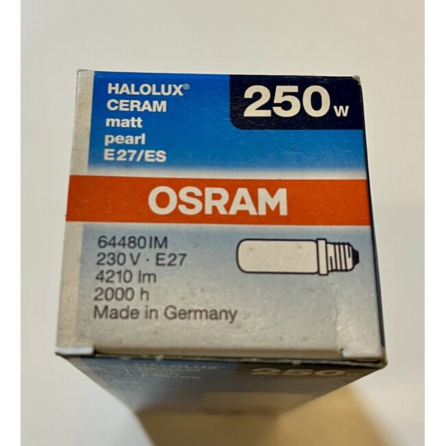 Osram Halolux Ceram E27 es 250w 230v matt 64480 Im