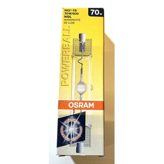 Osram Powerstar HCI-TS RX7s 70W - 830 warm wit
