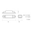 QLT SL Slim Power Evo 500mA Constant Current LED Driver 8.4W 2.75-16V DC IP20 – A40SL125000B