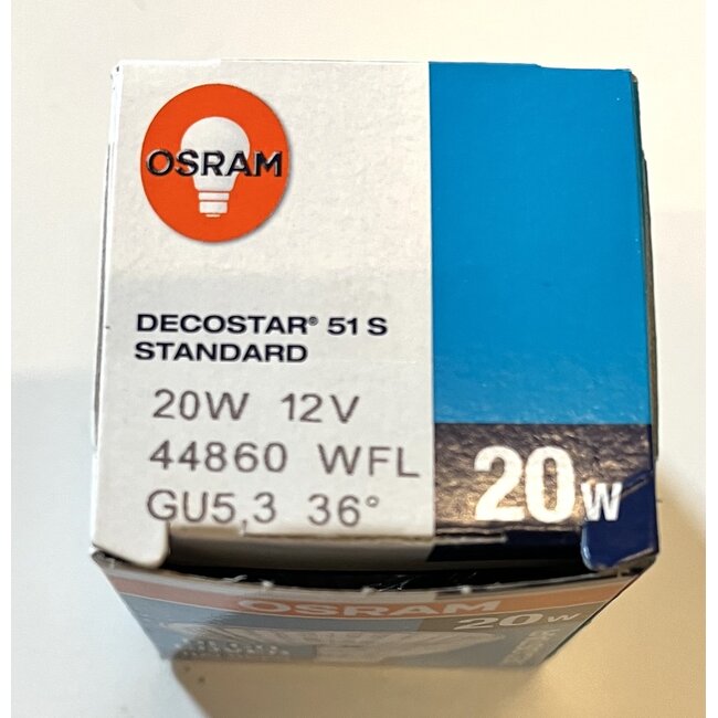 Osram DECOSTAR 51 Standard mr16 12Volt 20W