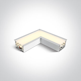 Onelight ONE Light 90° hoekstuk voor Linear R LED wit