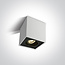 Onelight ONE Light GU10 Adjustable Square Ceiling Spotlight White 10W | R&M Verlichting