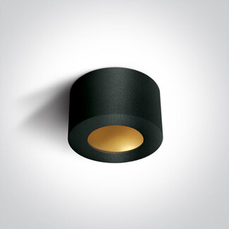 Onelight ONE Light Hidden Light LED Ceiling Light 8W Black/Brass