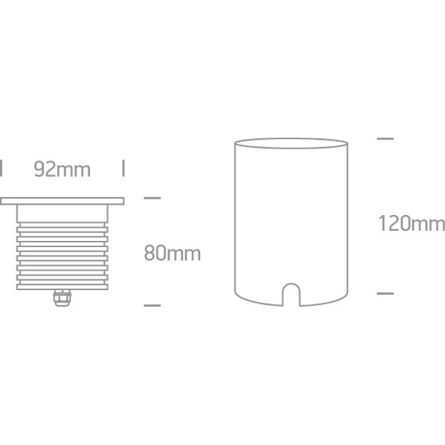 Onelight ONE Light COB LED Inground Light 13W IP67 3000K 36° | R&M Verlichting