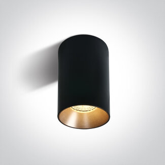 Onelight ONE Light Chill Out GU10 Cylinder Spotlight Black 10W