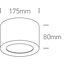 Onelight ONE Light 12116FD/B/BS LED Ceiling Light 16W Black/Brass | R&M Verlichting