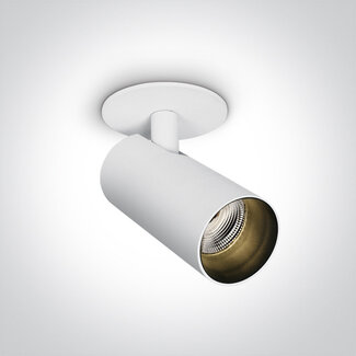Onelight ONE Light verstelbare COB LED inbouwspot 6,5W wit 3000K