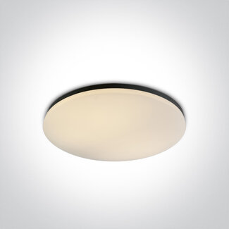 Onelight LED Slim Line plafondlamp 55W zwart 3000K