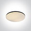 Onelight LED Slim Line plafondlamp 55W zwart 3000K | R&M Verlichting