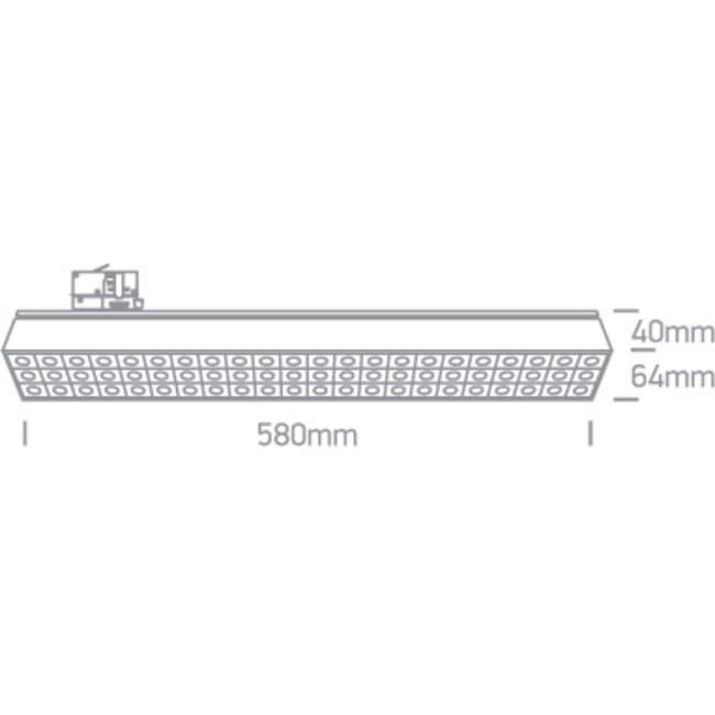 Onelight LED Track Light 30W White 3000K 2700lm | R&M Verlichting