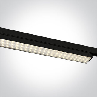 Onelight LED railspot 30W zwart 3000K 2700lm