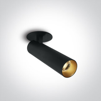 Onelight ONE Light COB LED Recessed Spot 12W Black 3000K 36°