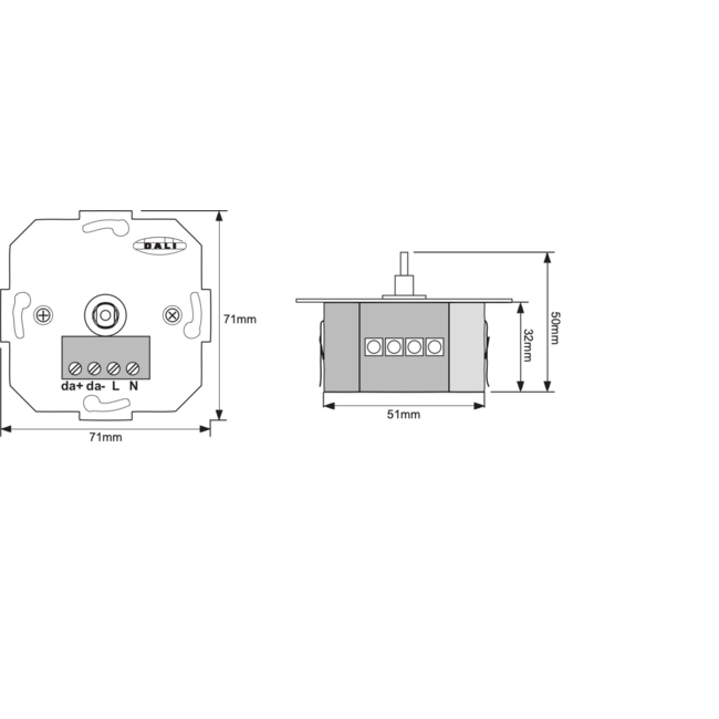 Osram OSRAM DALI MCU digitale draaidimmer en DALI bediening | R&M Verlichting