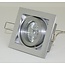 R&M Line Square aluminum recessed spotlight Qubo GU10