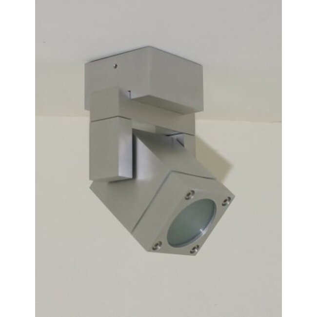 R&M Line Vierkant LED opbouwspot IP54 230v GU10 5w warm-wit dimbaar