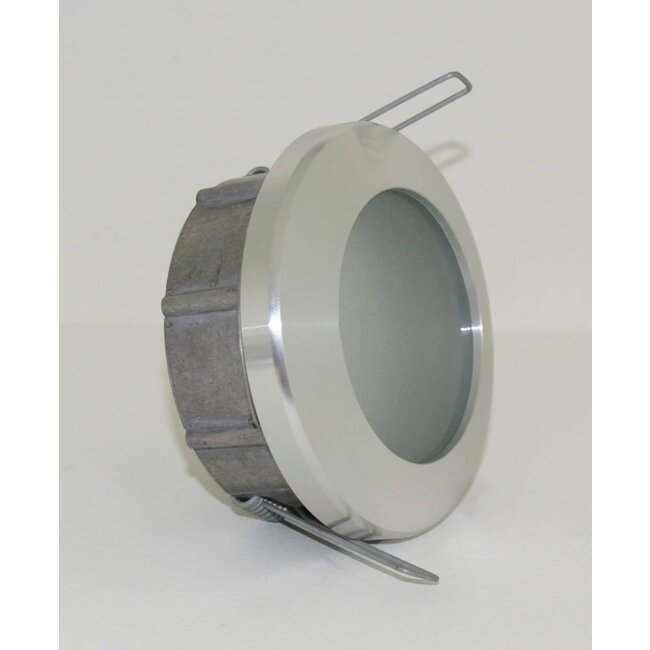 R&M Line Recessed spot / bathroom light Smooth IP65 aluminium tilt