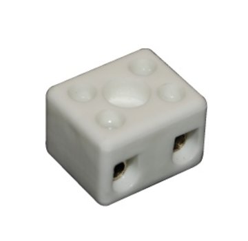 R&M Line Terminal Block 2 poled porcelain 2,5mm2