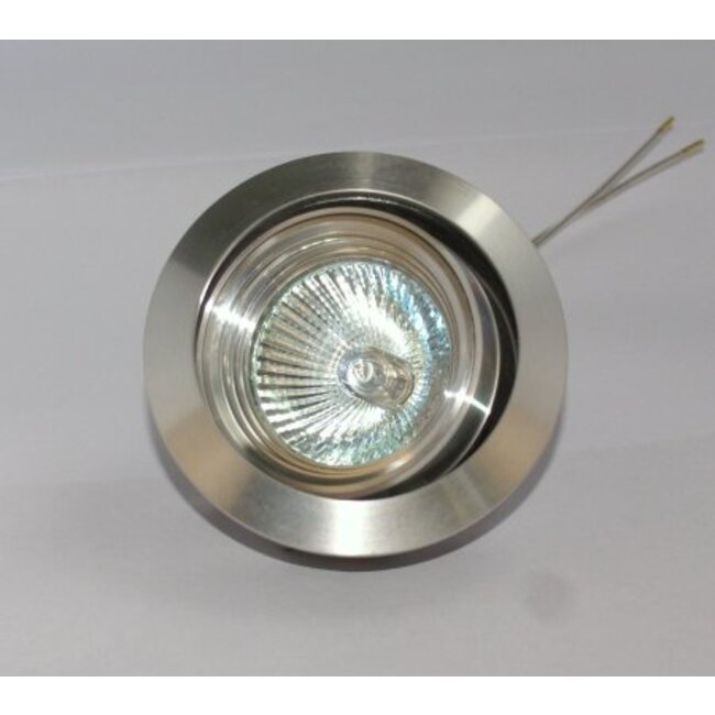 R&M Line Kantelbare aluminium Inbouwspot Silver Tilt 050 230V GU10