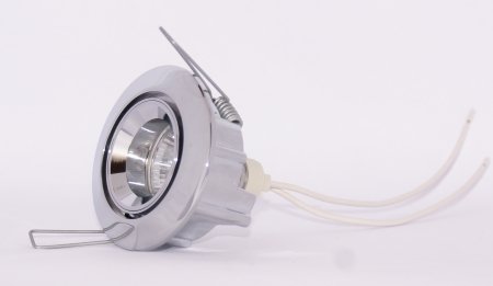 LED 12V, mini spot de montage chromé 0,06W