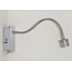 R&M Line LED wall light flexible 1 watt 2900k warm white